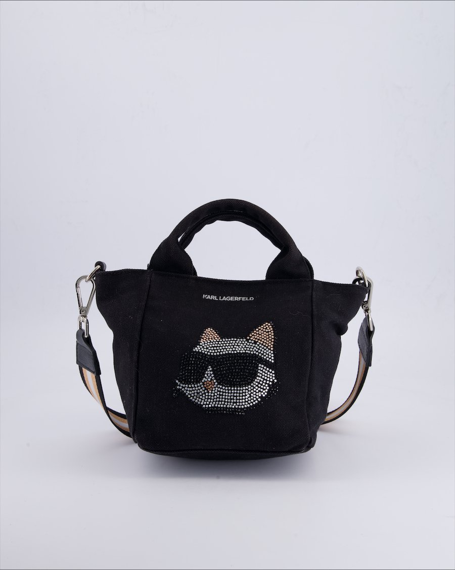 Karl Lagerfeld Handbags Cloth Black