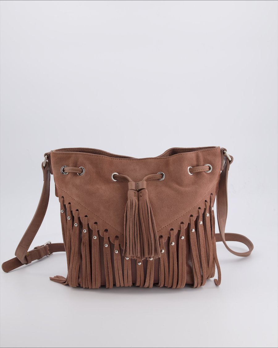 Lancaster Crossbody bags Suede Brown
