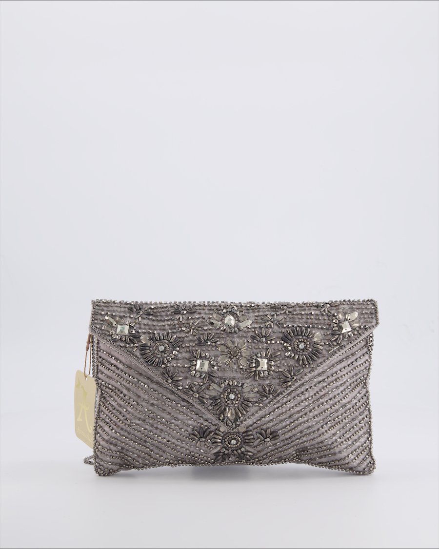 Accessorize Handbags Cloth Silver