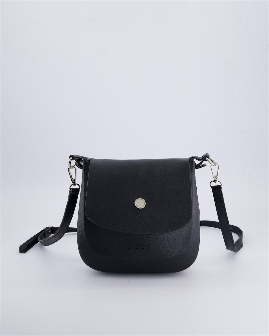O Bag Crossbody bags Plastic Black