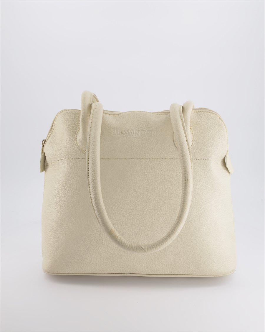 Jil Sander Shoulder bags Leather White
