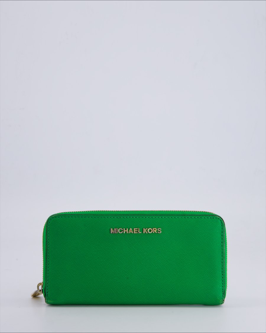 Michael Kors Wallets Leather Green