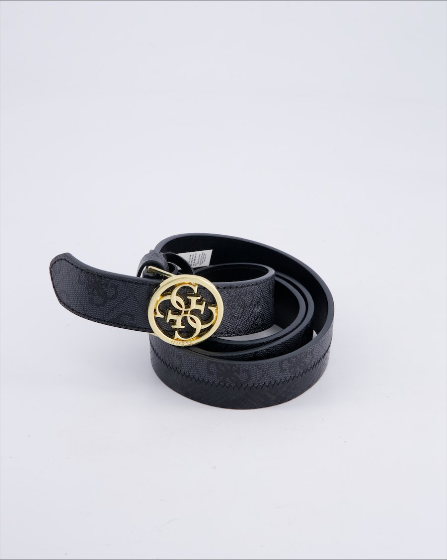 Guess Leather Leather Black 95 cm