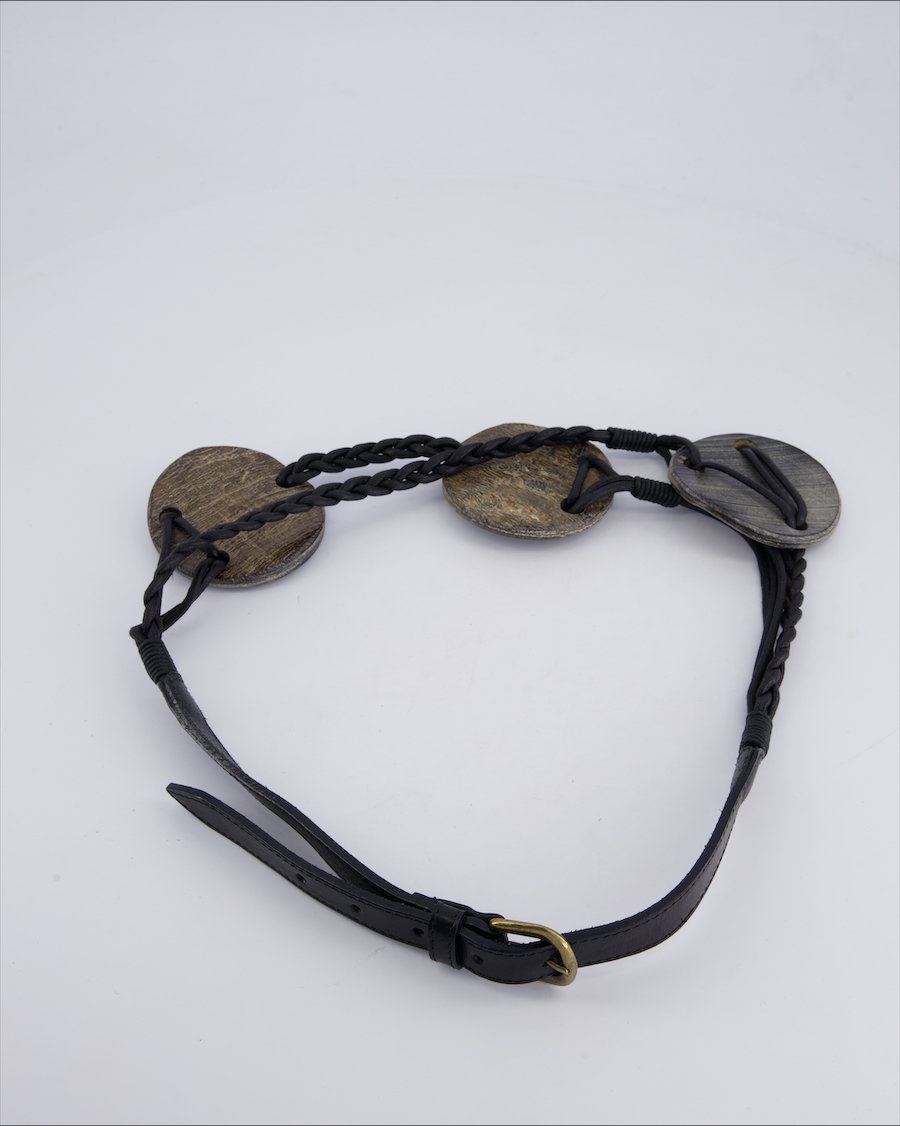 Unbranded Leather Leather Black M International