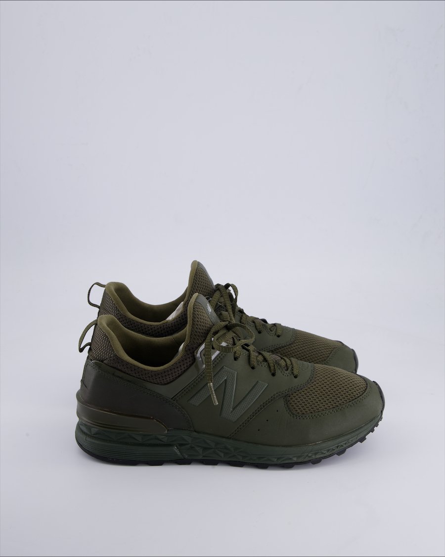 New Balance 574 Low trainers Cloth Green 42 EU
