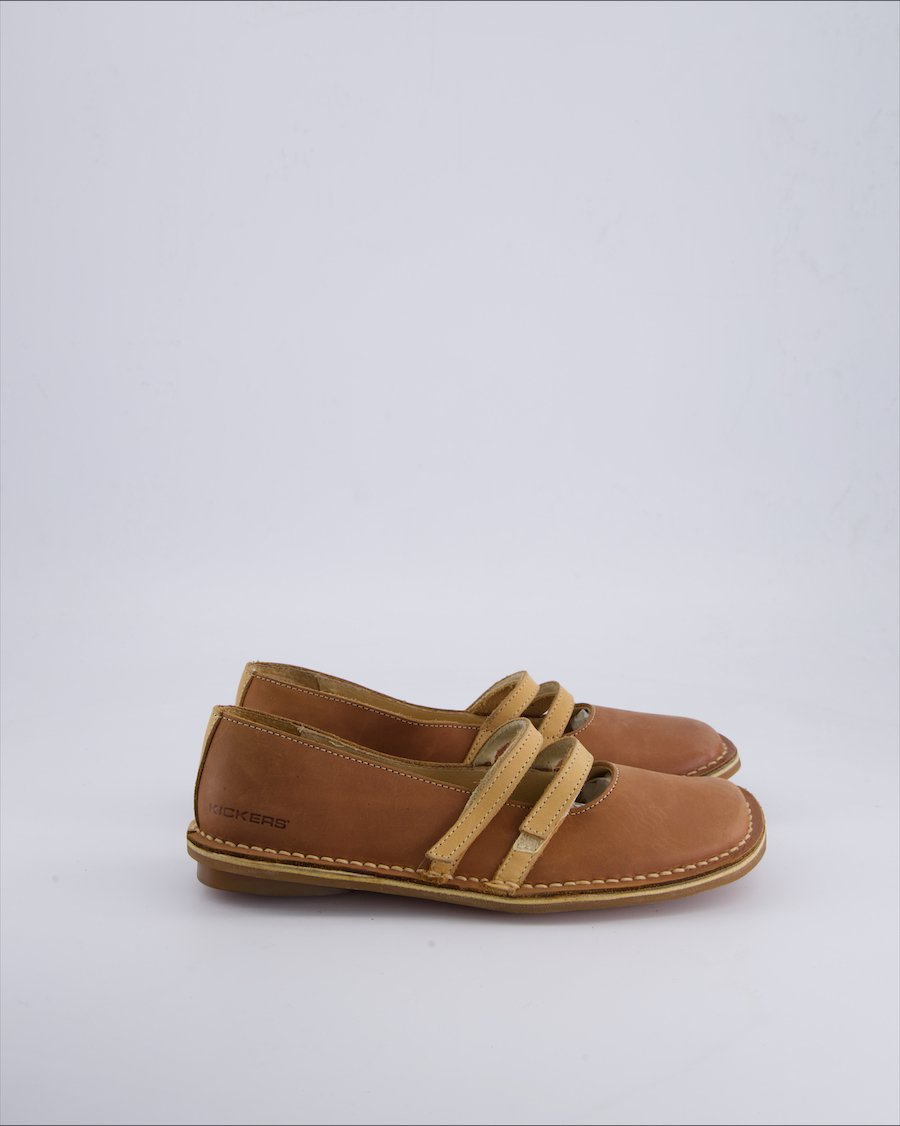Kickers Others Leather Camel 38 EU