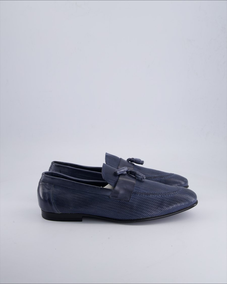Nicola Benson Flats Leather Blue 45 EU