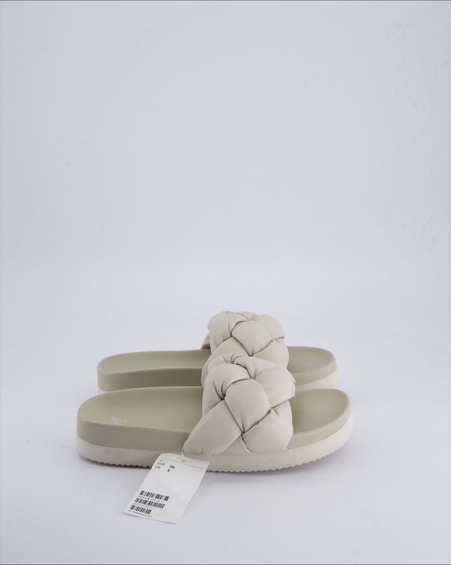 H&M Sandals Rubber Grey 38 EU