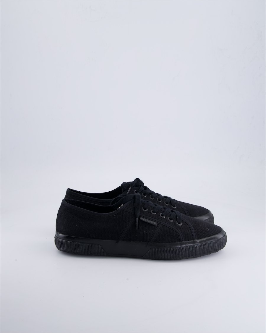 Superga Low trainers Cloth Black 45 EU