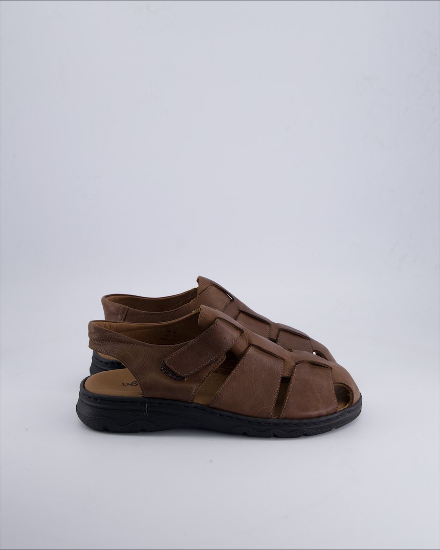 Vlnka Sandals Leather Brown 44 EU