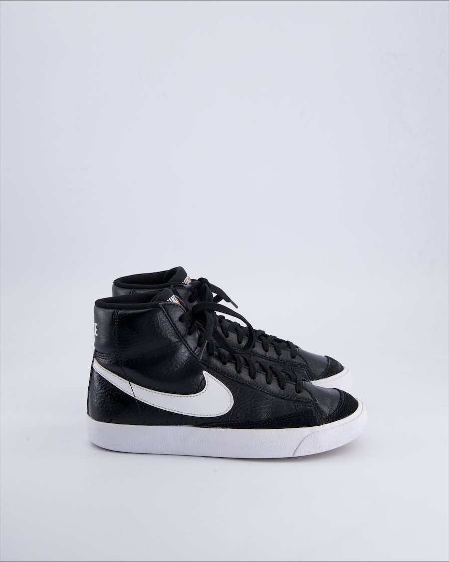 Nike Blazer Trainers Leather Black 37.5 EU