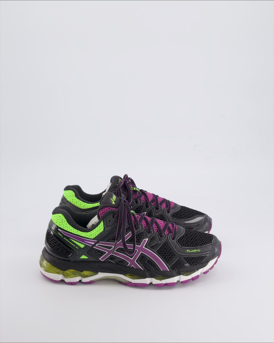 Asics Gel-Kayano 21 Trainers Leather Black 40 EU