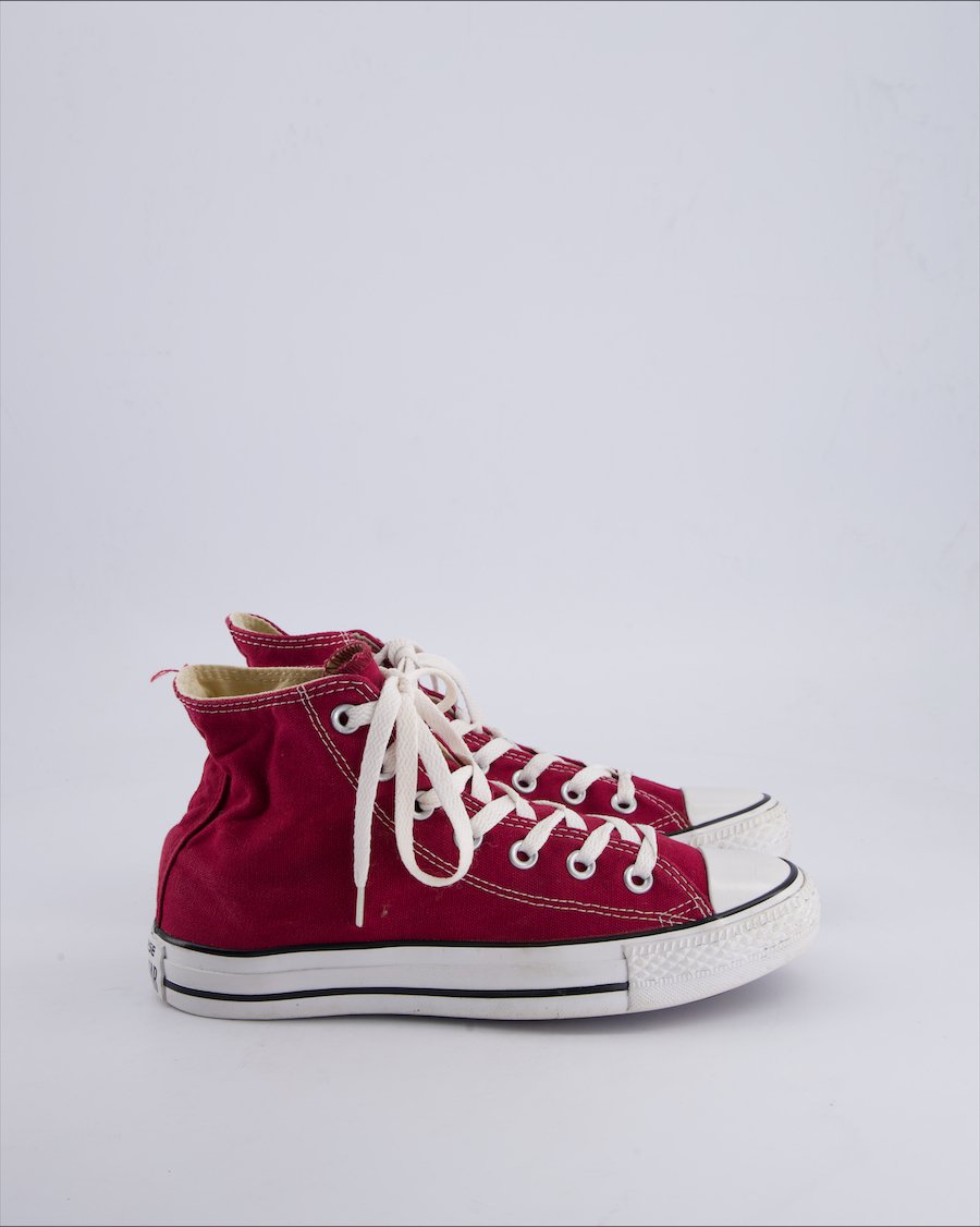 Converse Trainers Cloth Burgundy 38 EU