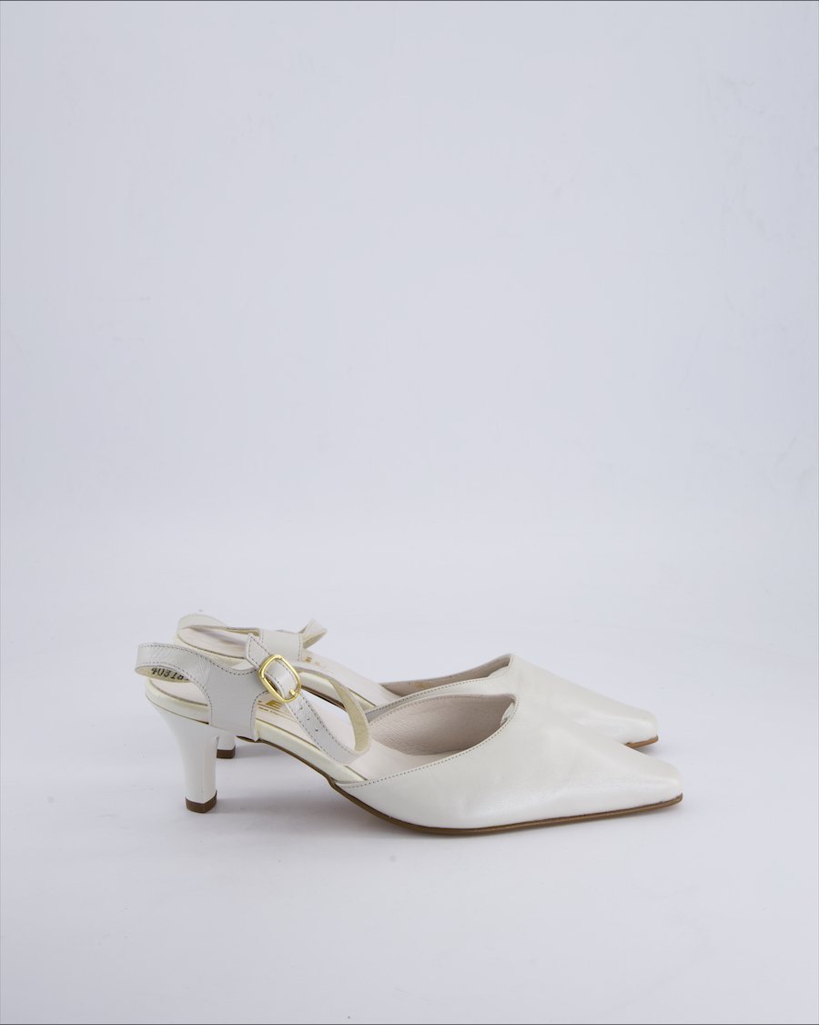 Bleil Heels Leather White 38 EU