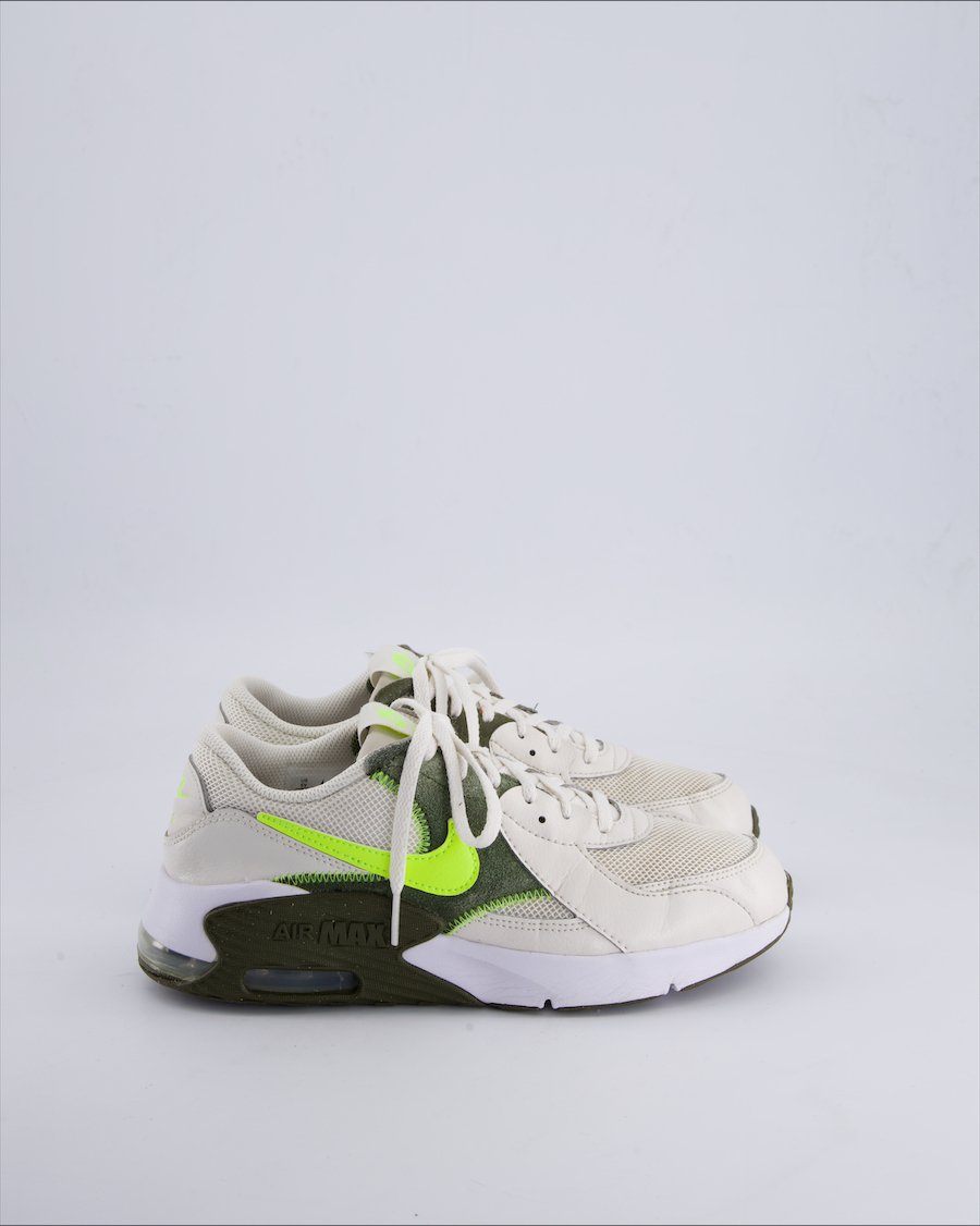 Nike Air Max Trainers Leather Beige 37.5 EU