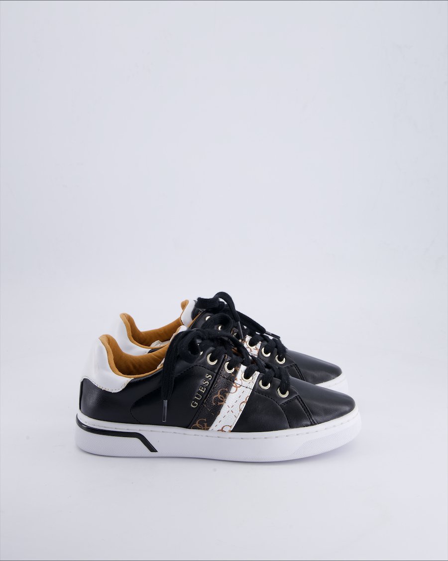 Guess Trainers Leather Black 36 EU