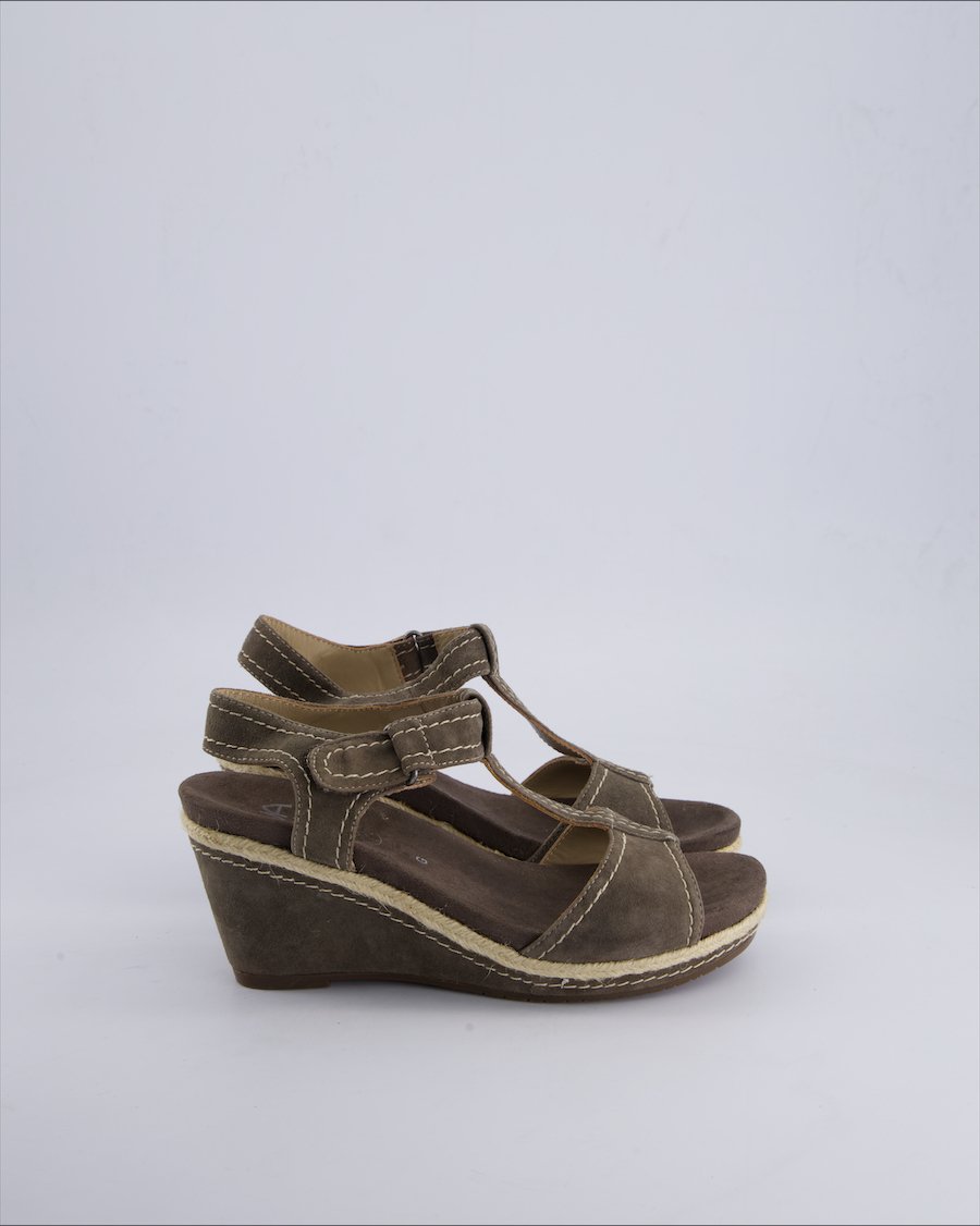 Va Milano Sandals Suede Grey 38 EU