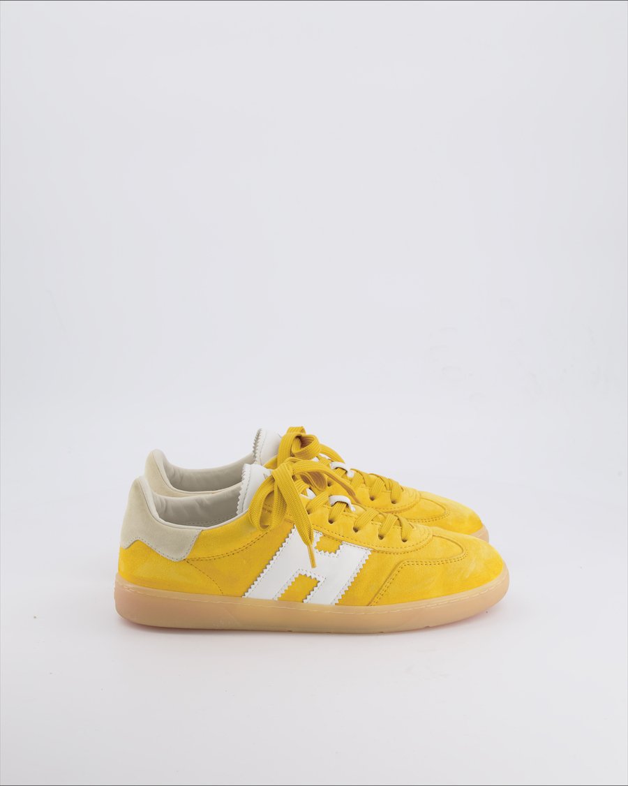 Hogan Trainers Suede Yellow 38.5 EU
