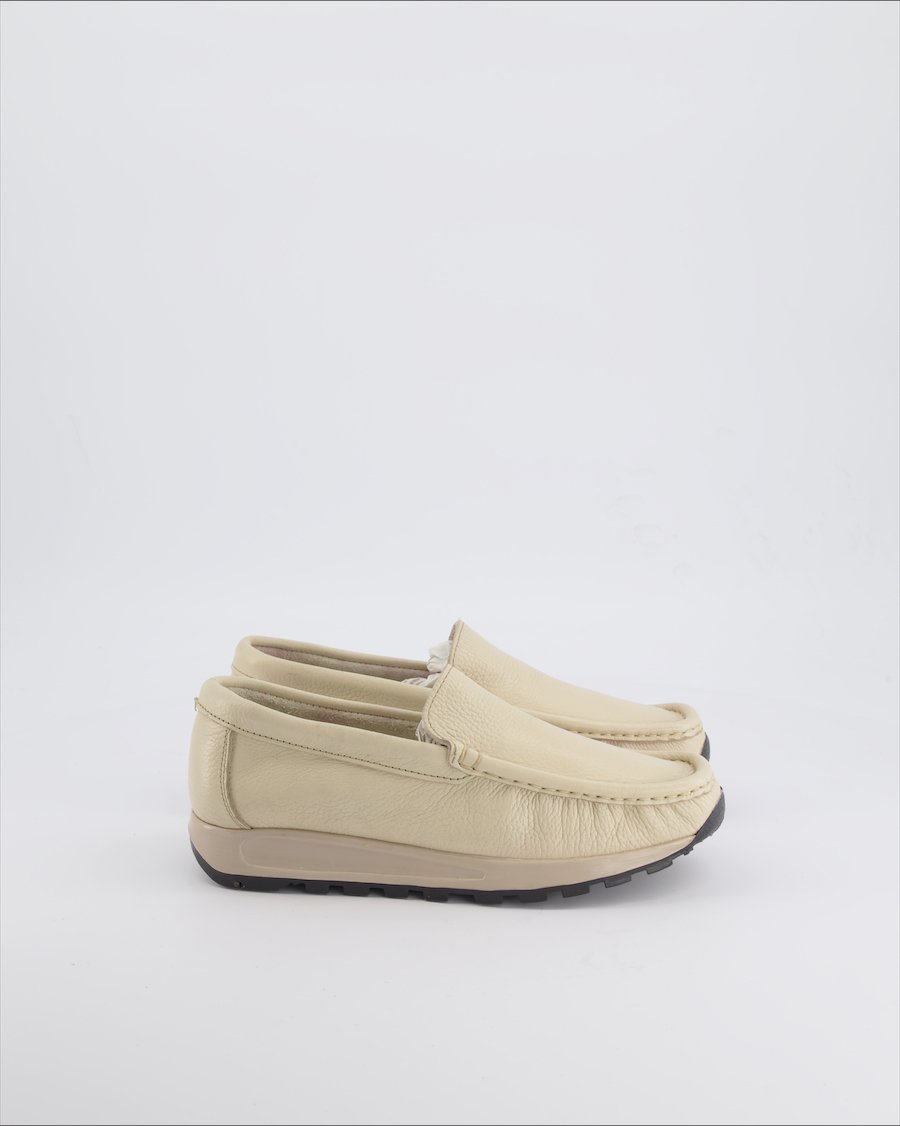 Hush Puppies Flats Leather Beige 39 EU