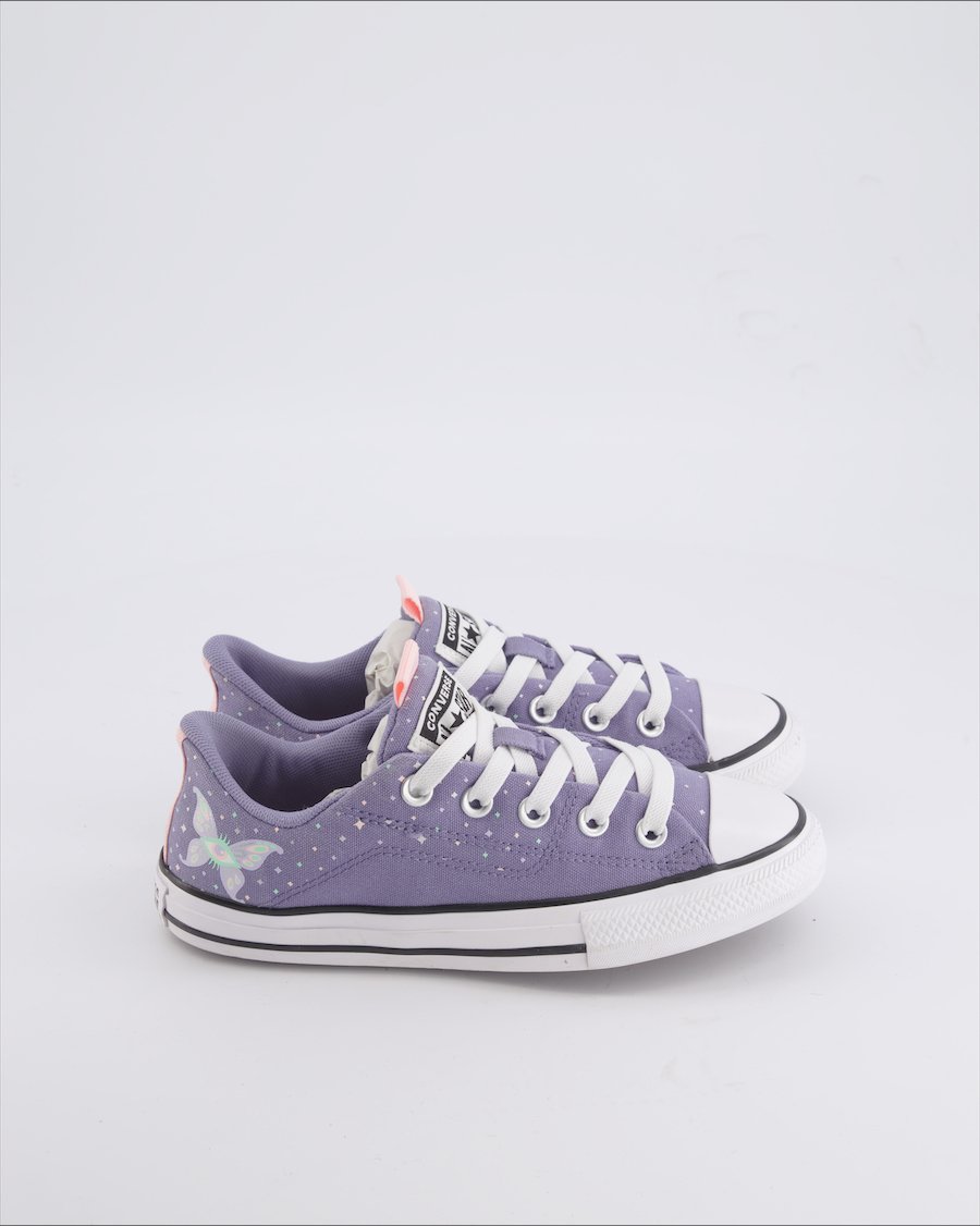 Converse Lace-up trainers Cloth Purple 34 EU