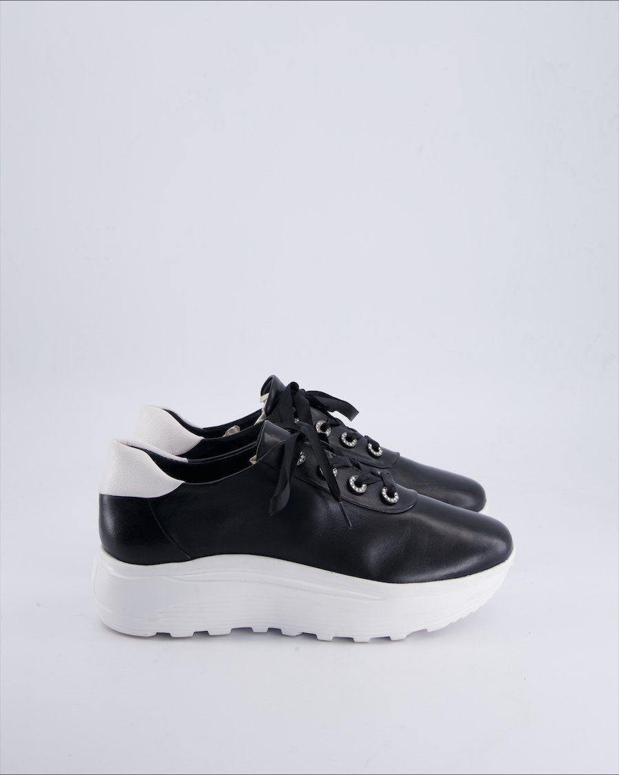 Tizian Trainers Leather Black 39 EU