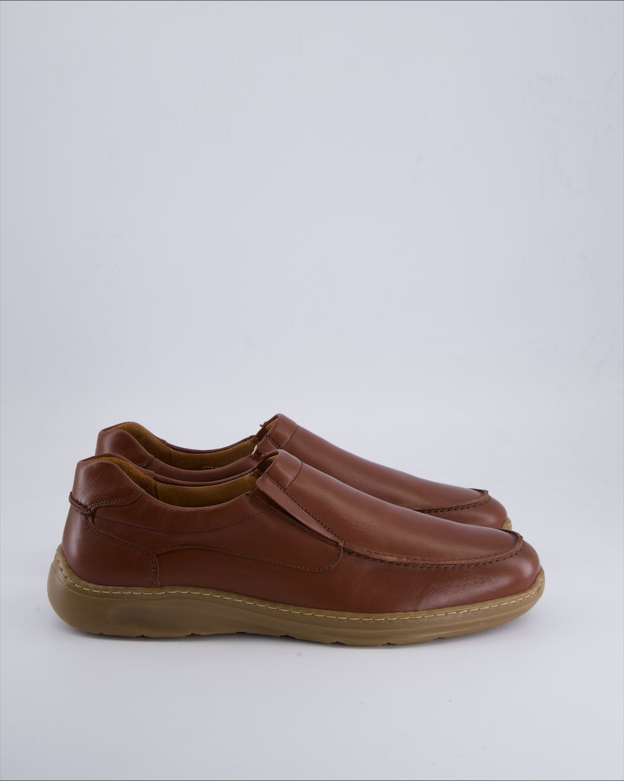 Walbusch Flats Leather Brown 45 EU