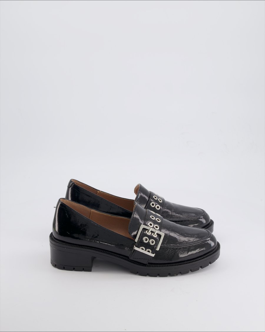 Bianco Flats Leather Black 40 EU