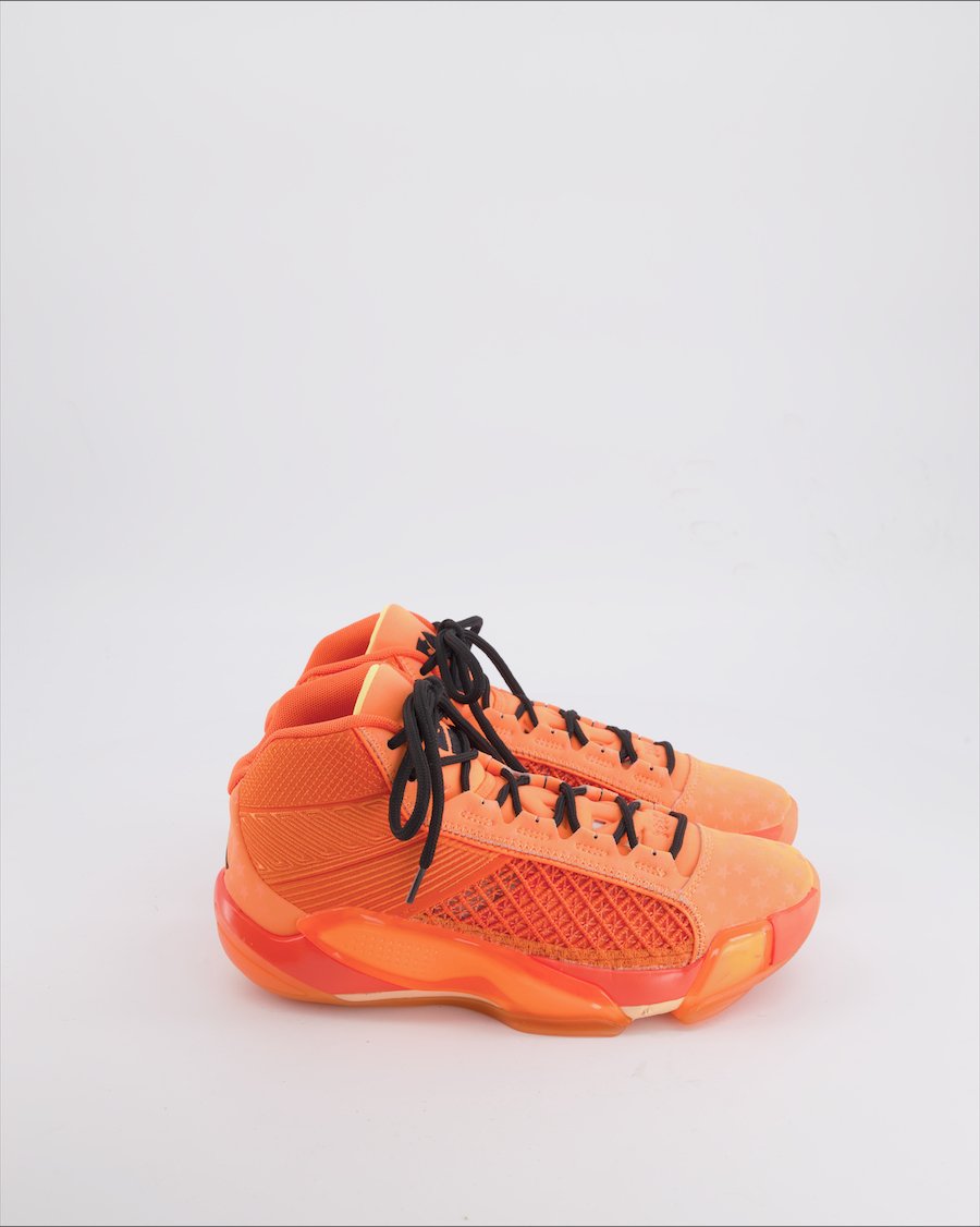 Jordan 38 Center Star Trainers Leather Orange 38.5 EU