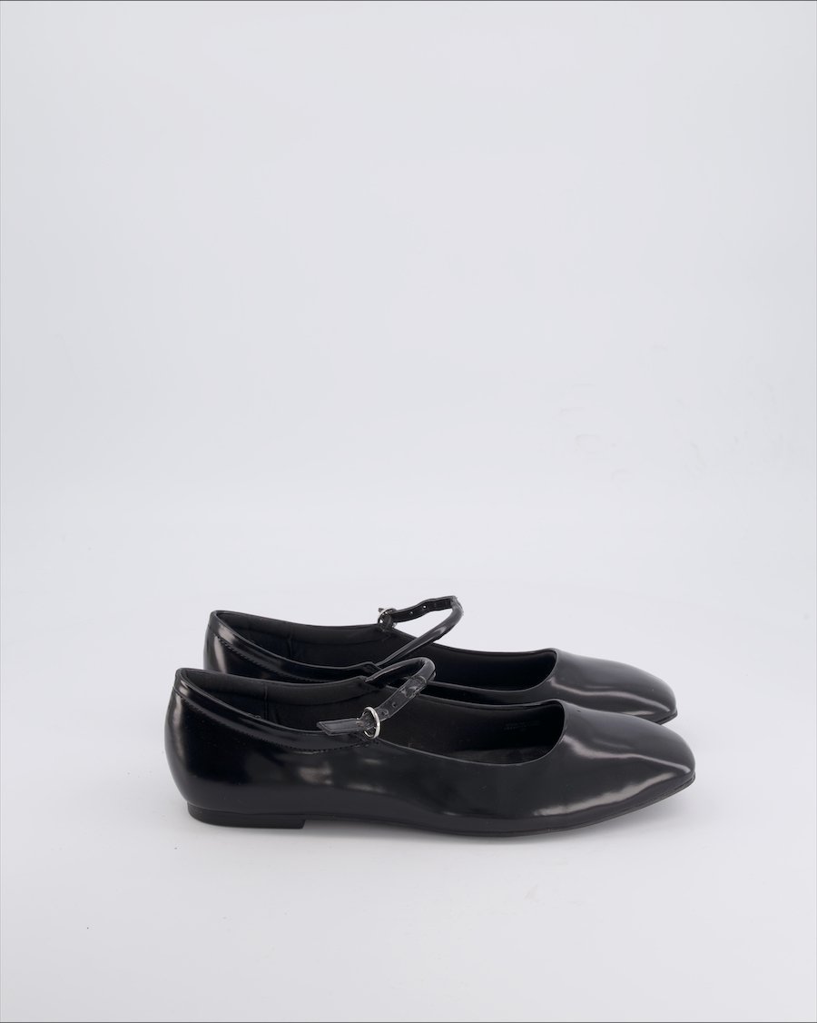 Benetton Ballet flats Leather Black 40 EU