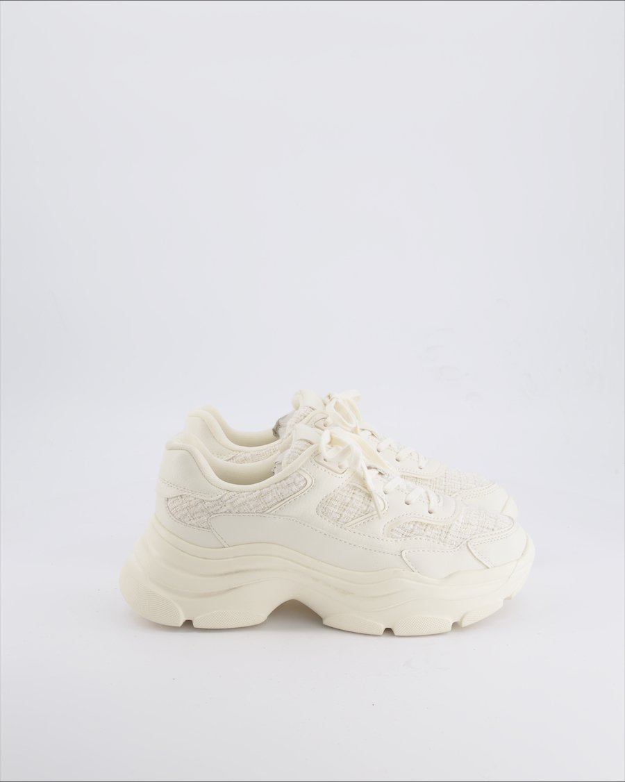 Zara Trainers Leather White 38 EU