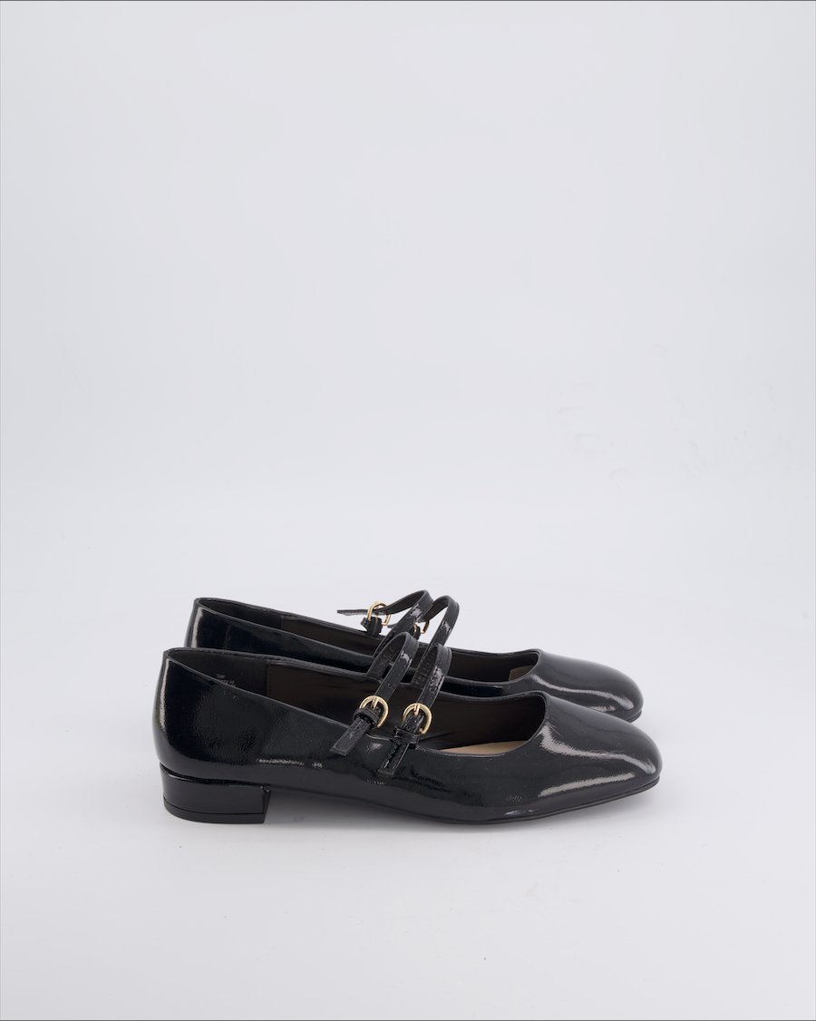 Claudia Ghizzani Ballet flats Vegan leather Black 40 EU