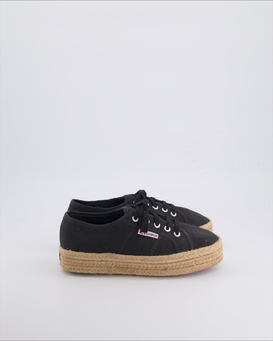 Superga Trainers Cloth Black 38 EU