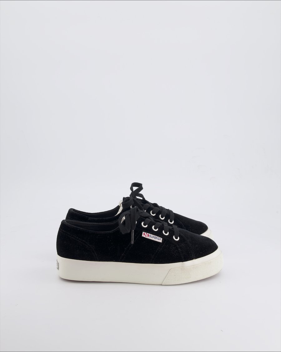 Superga Trainers Suede Black 37 EU