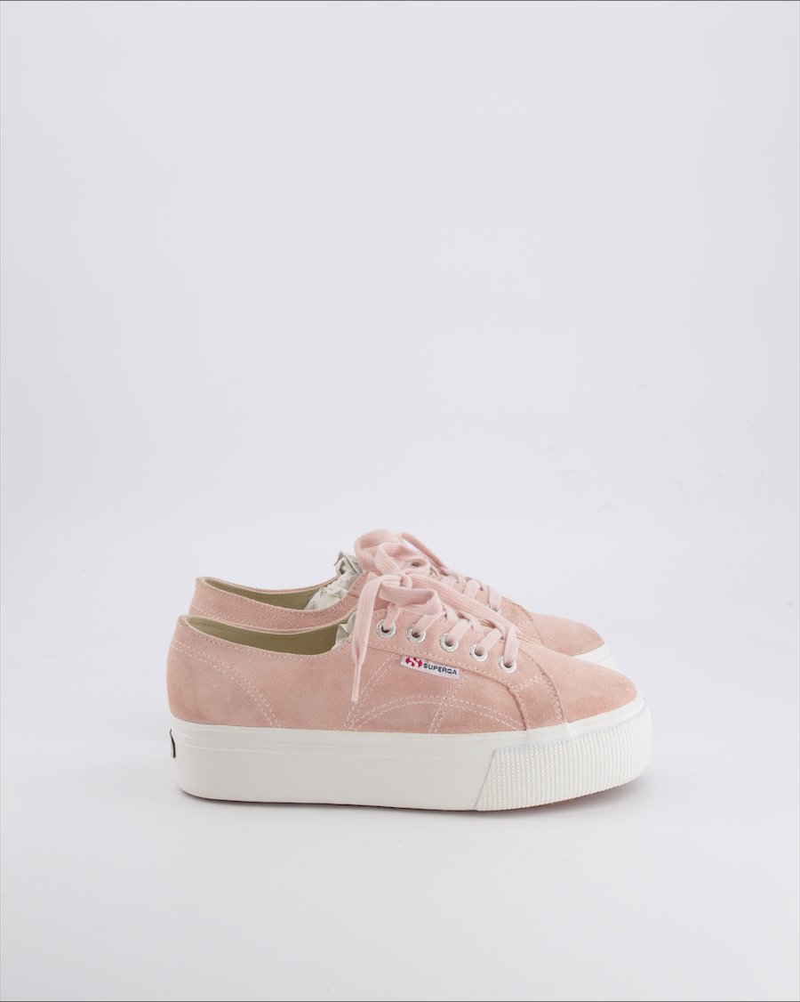 Superga Trainers Suede Pink 37.5 EU