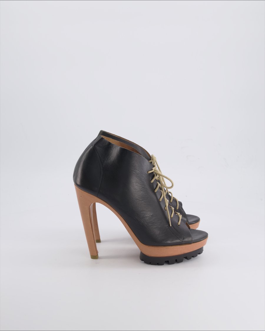 Vic Matie Heels Leather Black 38 EU