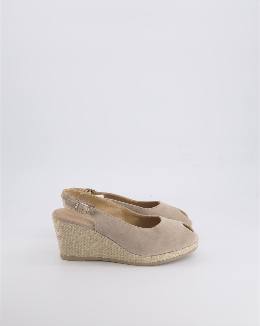 Tamaris Mules Suede Ecru 39 EU