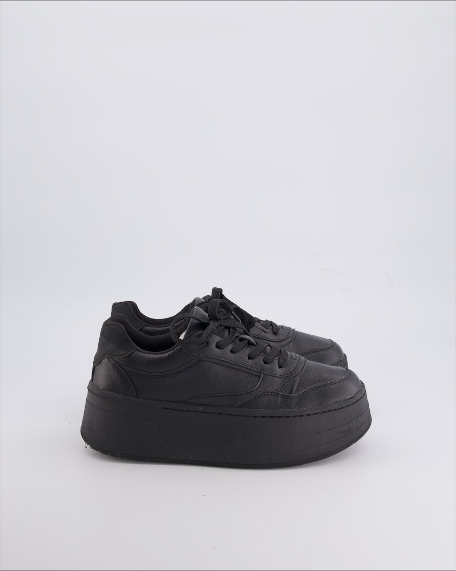 Zara Trainers Vegan leather Black 37 EU