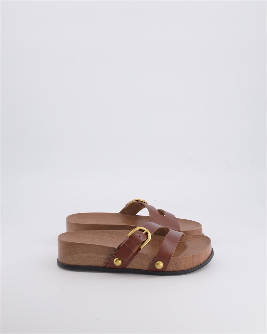 Zara Others Leather Brown 36 EU