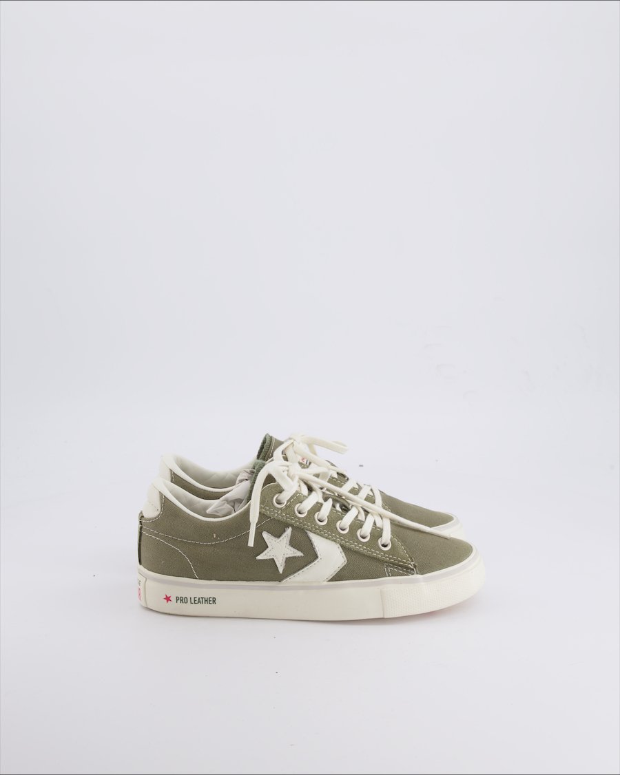 Vans Trainers Cloth Green 35.5 EU