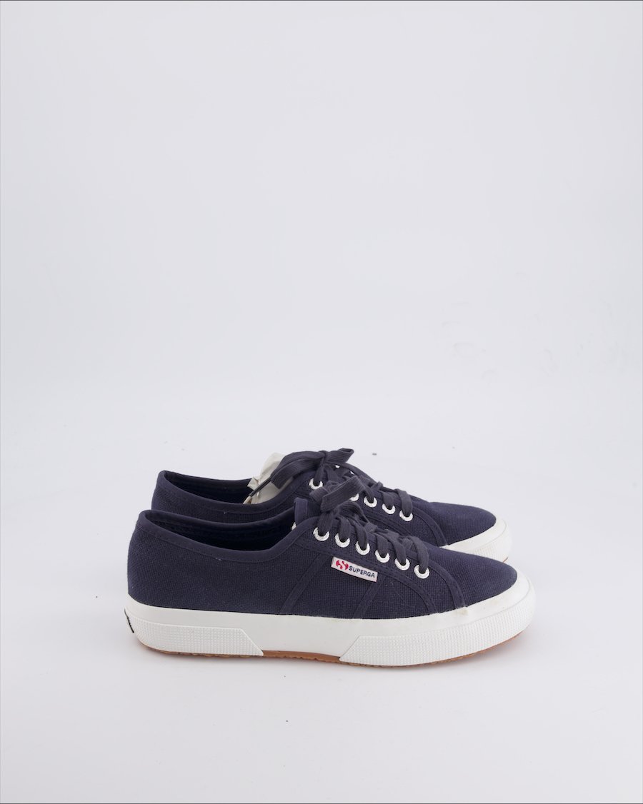 Superga Trainers Cloth Blue 40 EU