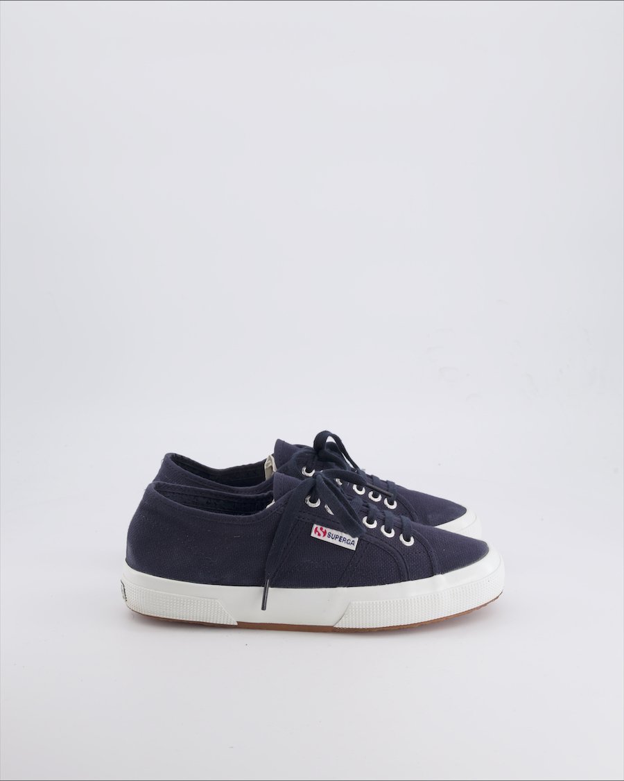 Superga Trainers Cloth Blue 39 EU