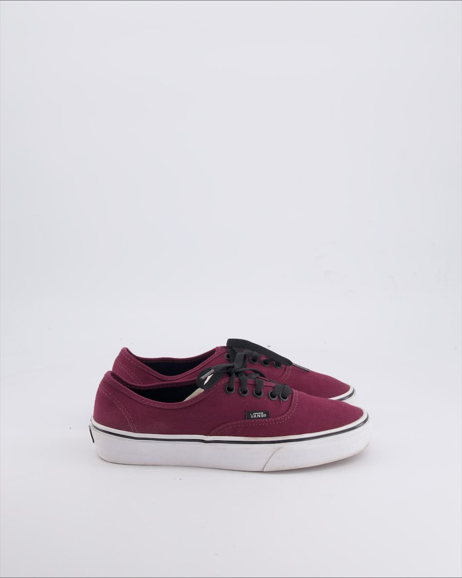 Vans Trainers Cloth Burgundy 38.5 EU