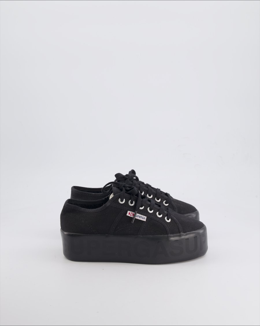 Superga Trainers Cloth Black 36 EU