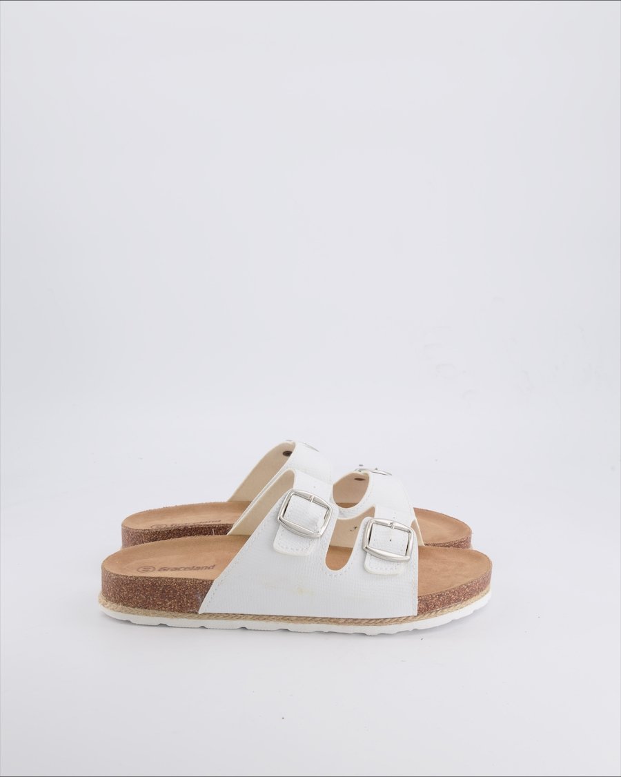 Graceland Sandals Vegan leather White 41 EU