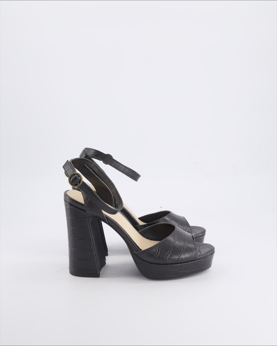 Anna Field Heels Vegan leather Black 40 EU