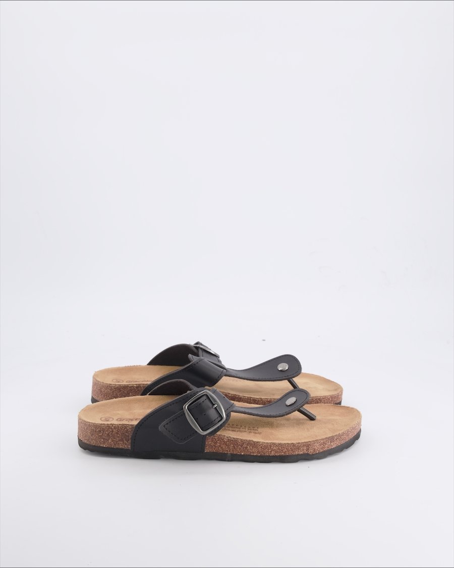 Graceland Sandals Vegan leather Black 41 EU