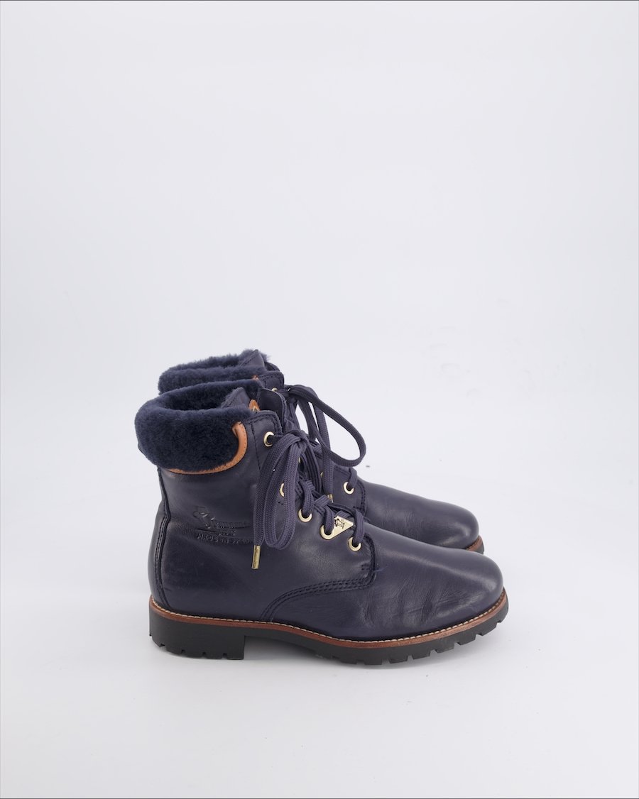 Panama Jack Ankle Boots Leather Navy 37 EU