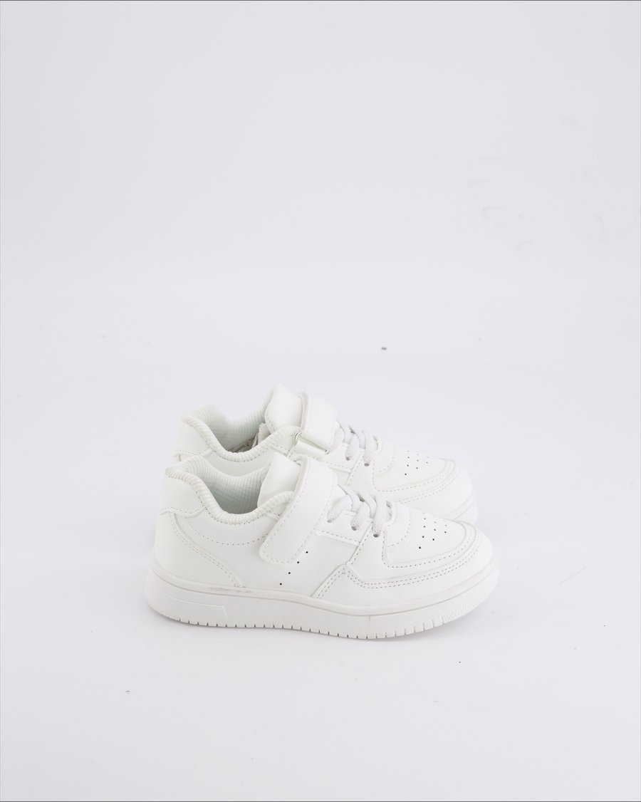 True Hook-and-loop trainers Leather White 28 EU