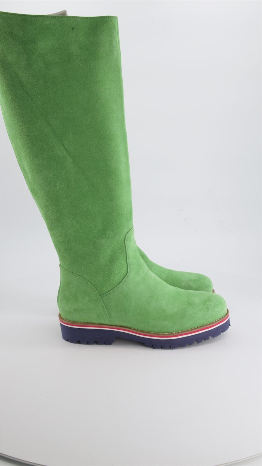 Girotti Boots Suede Green 41 EU