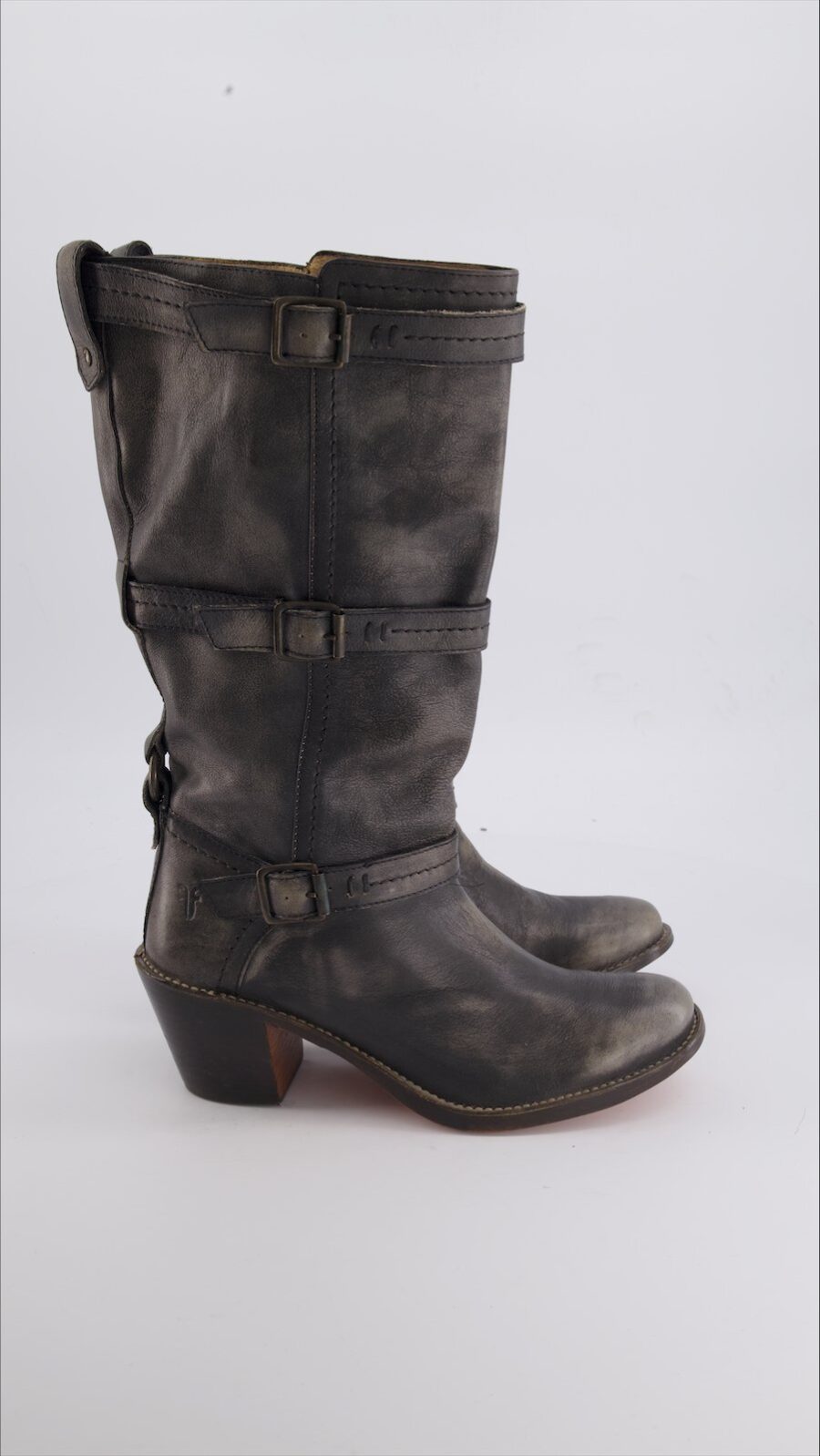 Frye Others Leather Anthracite 43 EU